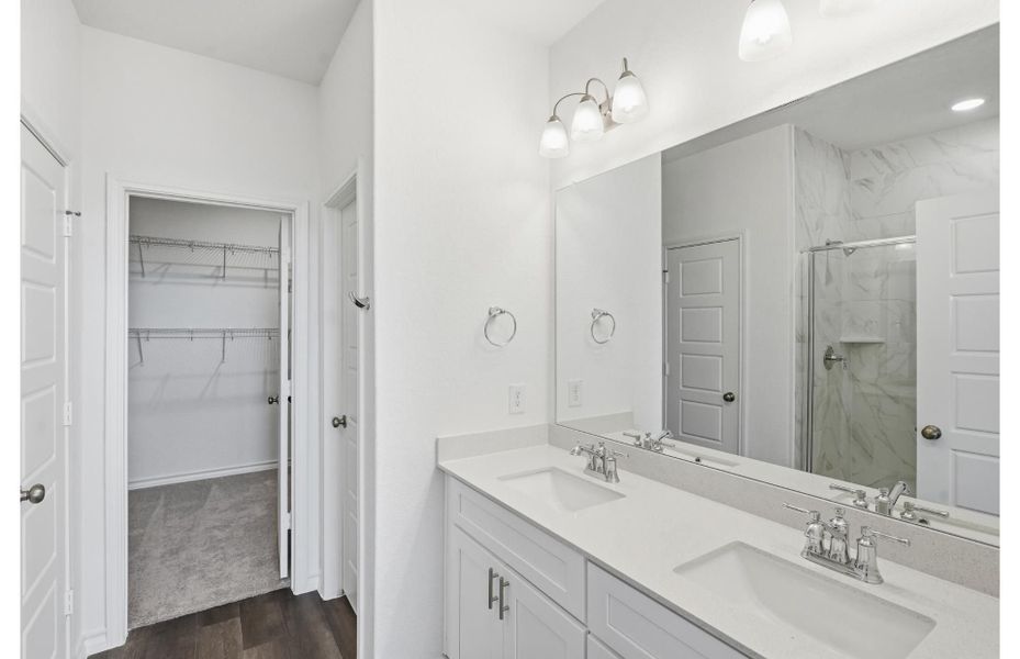 Representative furnished interior of a home built from the Orchard by Pulte Homes in Dove Song, Marion (Image 5).