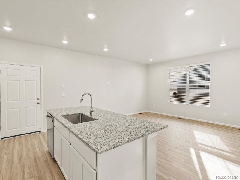 Furnished interior view inside a new home in Horizon Uptown: The Mountain Collection, Aurora (Image 10). Furnished interior view inside a new home in Horizon Uptown: The Mountain Collection, Aurora (Image 10).