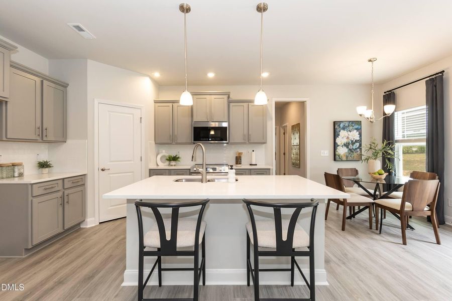 Furnished interior view inside a new home in Southern Estates, Sanford (Image 11).