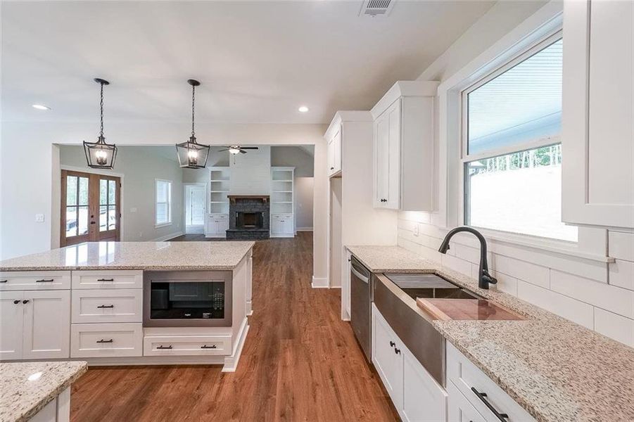 Furnished interior view inside a new home in , Rockmart (Image 5).