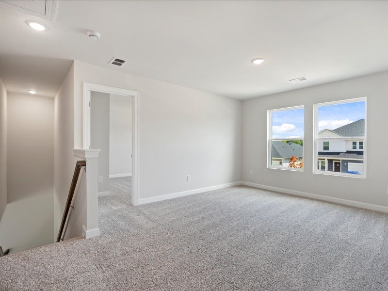 Spacious, unfurnished interior of a new home in Vickery Station, Woodruff (Image 11).