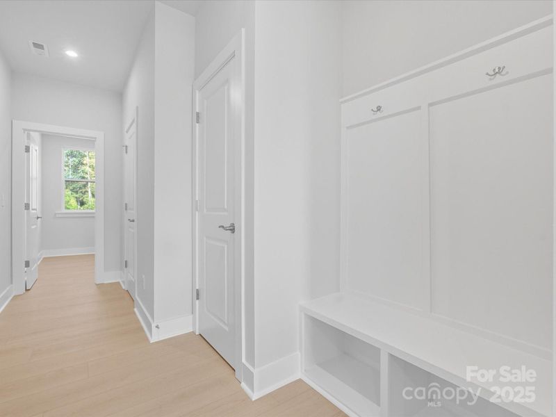 Built-In Drop Zone to Make Busy Mornings and Evenings a Bit Easier.