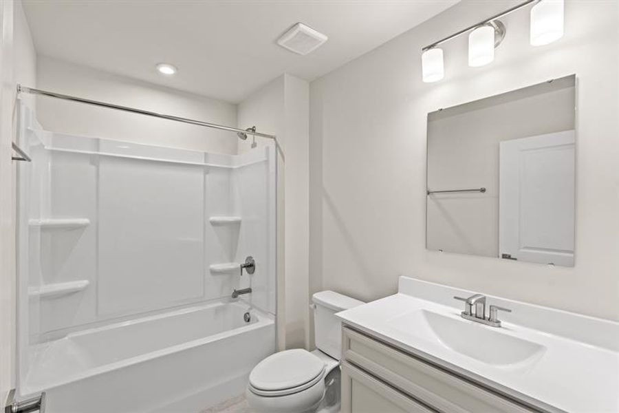 Furnished interior view inside a new home in Middle Creek Village Ranches, Bolivia (Image 9).