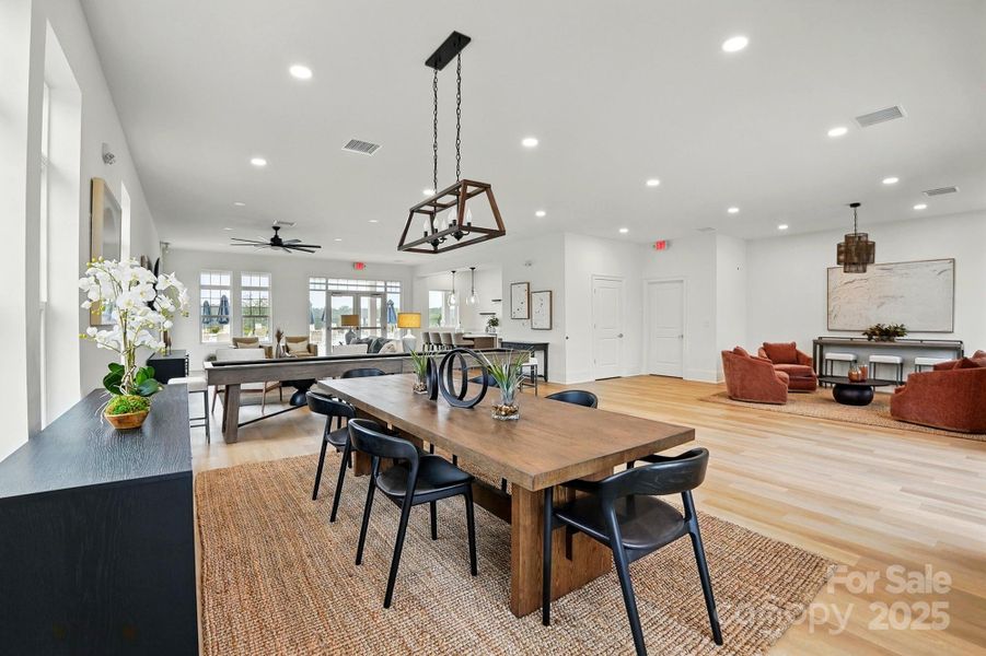 Furnished interior view inside a new home in The Meadows at Laurelbrook, Sherrills Ford (Image 8).