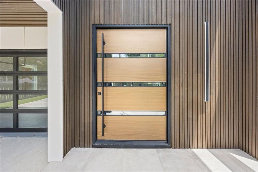 Exterior details and patio area of a home in , Atlanta (Image 3). Exterior details and patio area of a home in , Atlanta (Image 3).