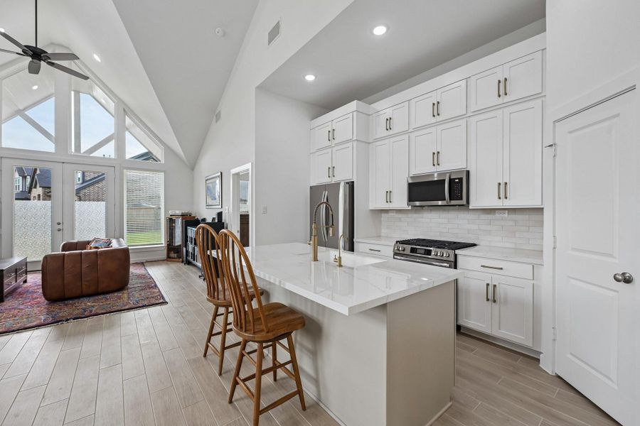 Furnished interior view inside a new home in Jubilee 45', 70', Hockley (Image 11).