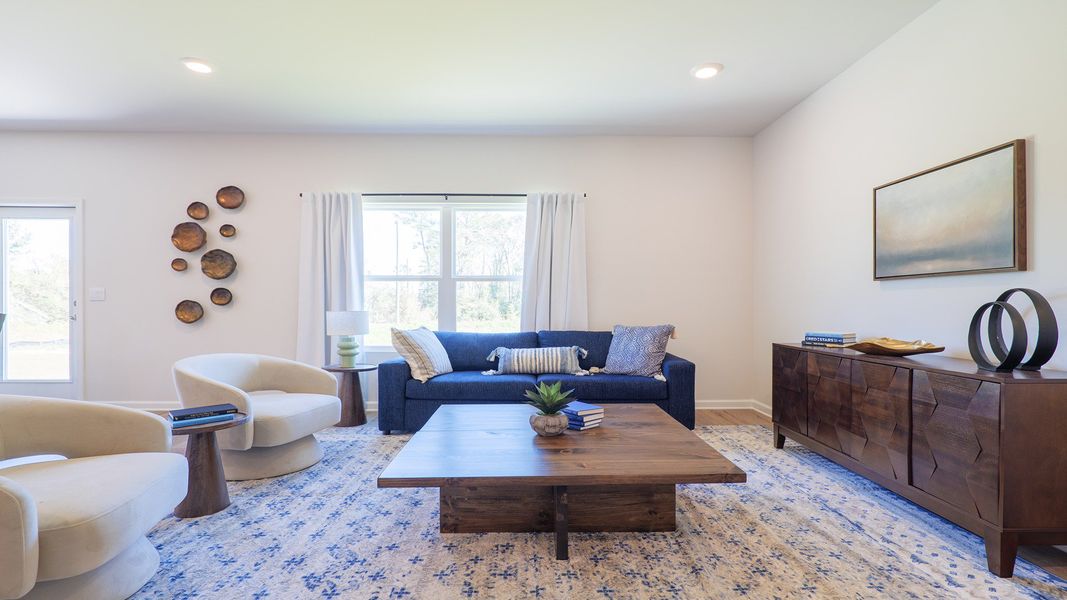 Representative furnished interior of a home built from the The Carol by D.R. Horton in Misting Springs, Crawfordville (Image 20).