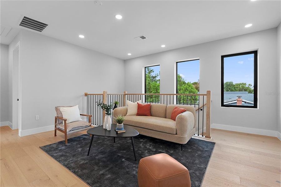 Furnished interior view inside a new home in , Orlando (Image 19).