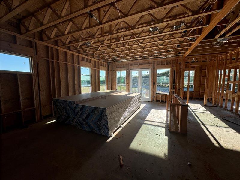 View of living area