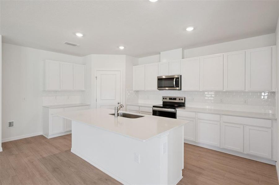 Furnished interior view inside a new home in Wexford Cove, Ormond Beach (Image 4).
