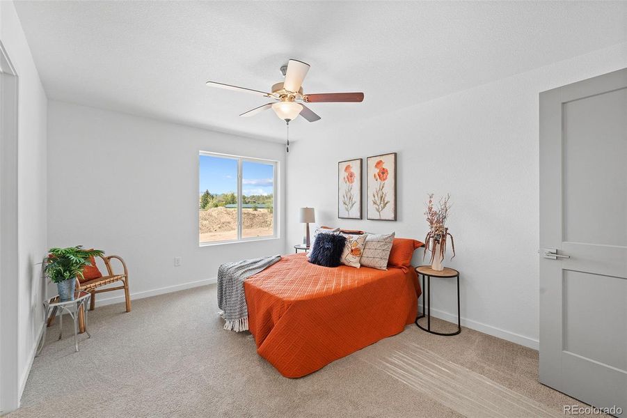 Furnished interior view inside a new home in , Colorado Springs (Image 25).