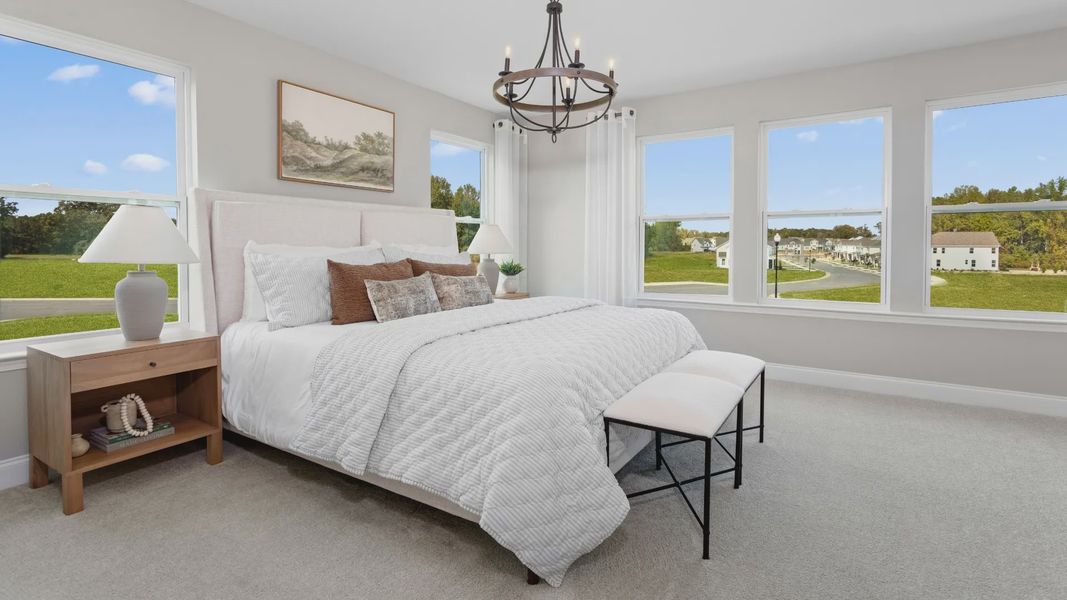 Furnished interior view inside a new home in Townes at Carolina Forest, Myrtle Beach (Image 6).