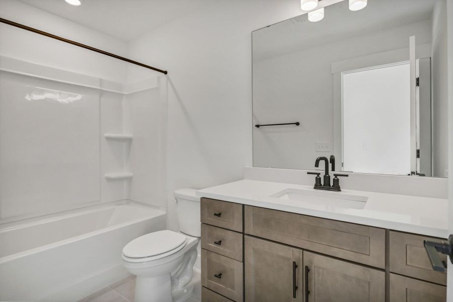 Furnished interior view inside a new home in Clubside Reserve at Summerlake, Lexington (Image 29).