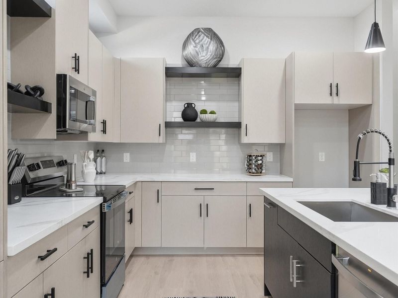 First Floor Living, Kitchen, and Dining