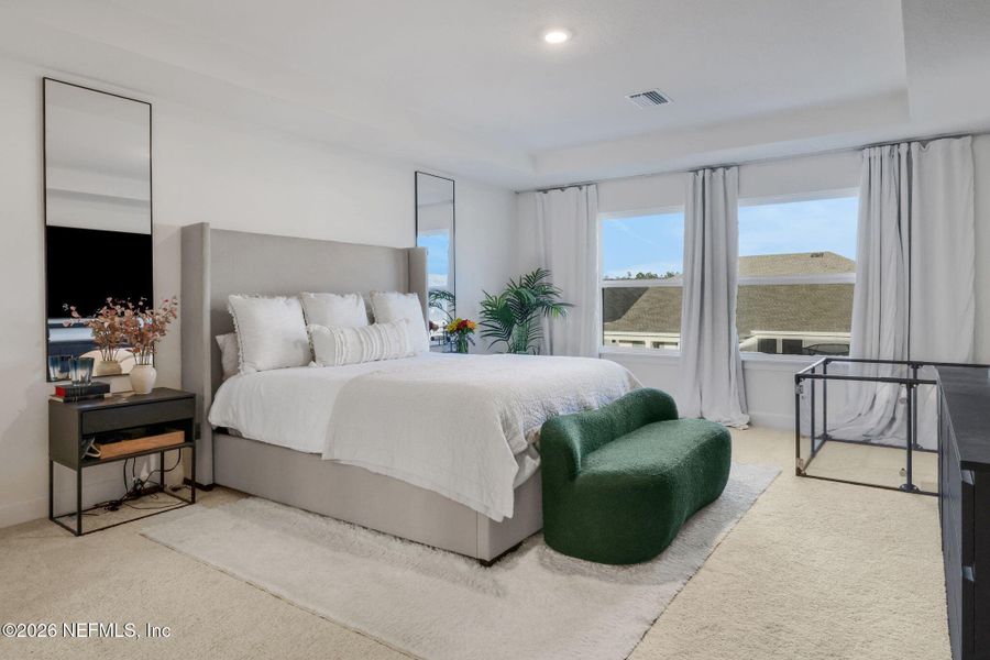 Furnished interior view inside a new home in , St. Augustine (Image 10).