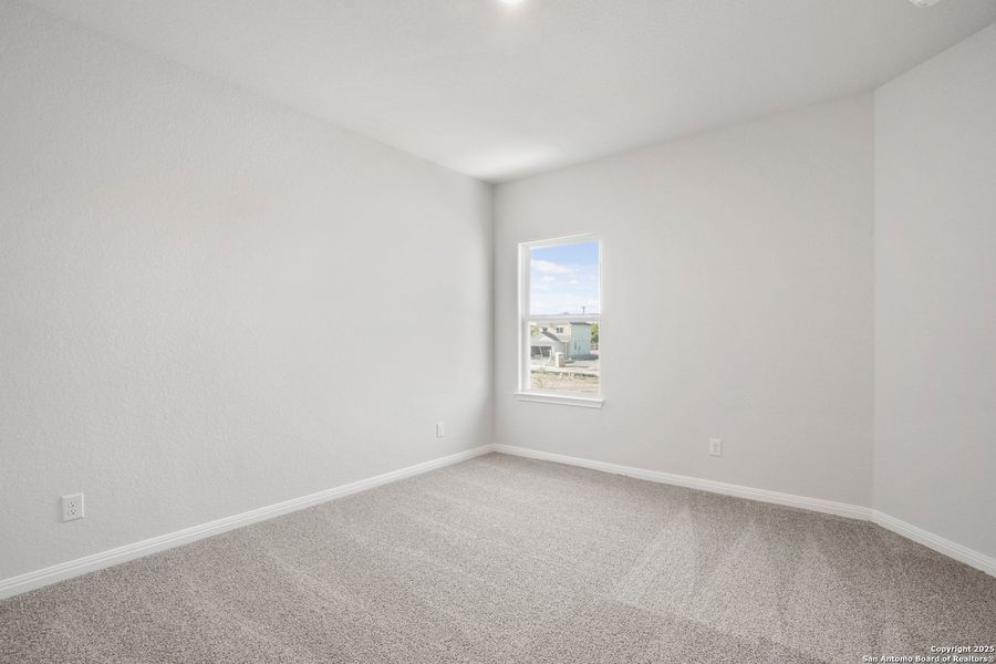 Spacious, unfurnished interior of a new home in Melissa Ranch, San Antonio (Image 16). Spacious, unfurnished interior of a new home in Melissa Ranch, San Antonio (Image 16).