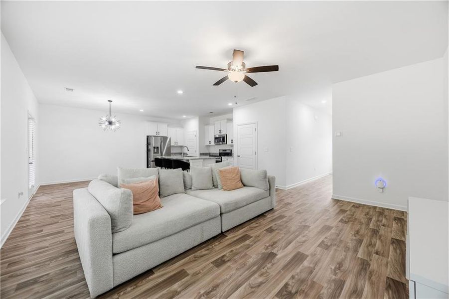 Furnished interior view inside a new home in , Griffin (Image 10).