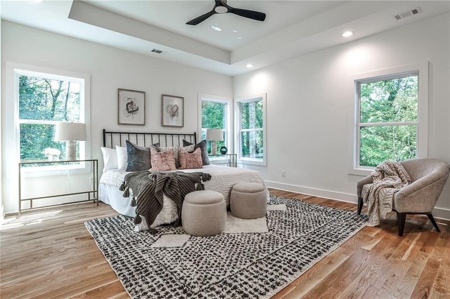 Furnished interior view inside a new home in , Decatur (Image 13).