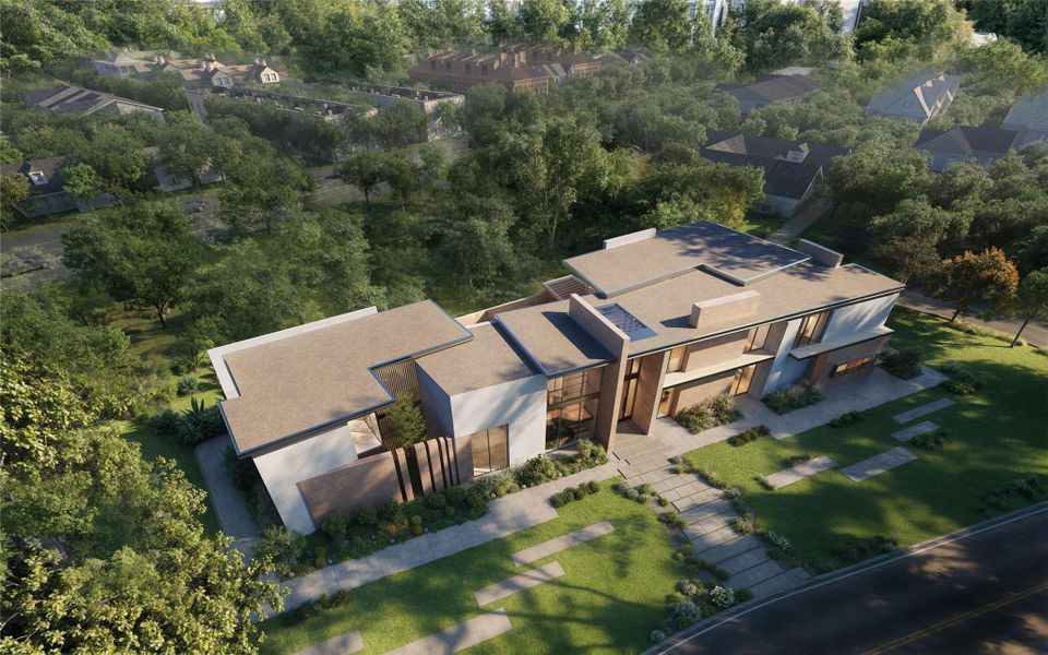 A mesmerizing Aerial Rendering view -