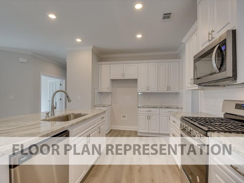 Furnished interior view inside a new home in Windsor, North Augusta (Image 5). Furnished interior view inside a new home in Windsor, North Augusta (Image 5).