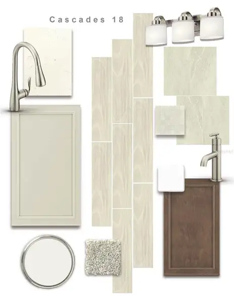 Sample of building materials used in homes in Cascades at Southern Hills, Brooksville (Image 2). Sample of building materials used in homes in Cascades at Southern Hills, Brooksville (Image 2).