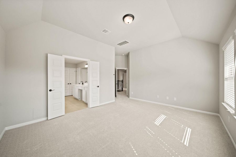 Secluded owner's suite