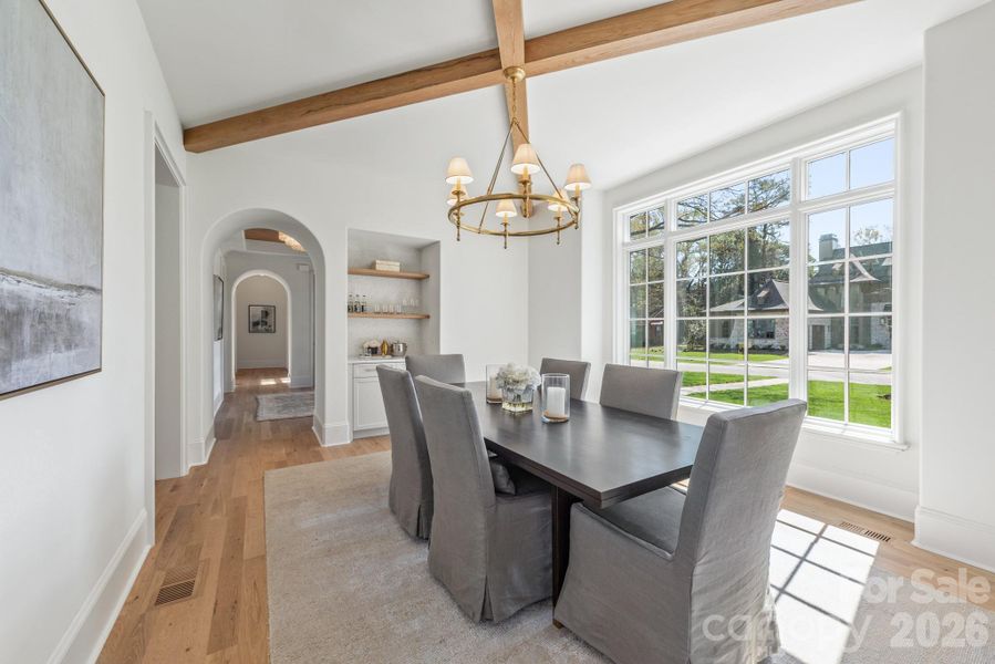 Furnished interior view inside a new home in , Charlotte (Image 14).