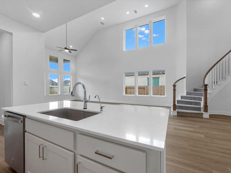 Furnished interior view inside a new home in Tompkins Reserve, Katy (Image 9). Furnished interior view inside a new home in Tompkins Reserve, Katy (Image 9).