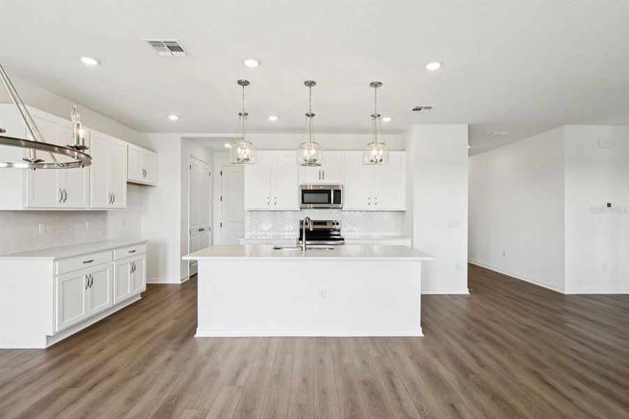 Furnished interior view inside a new home in Tyson Reserve, St. Cloud (Image 9). Furnished interior view inside a new home in Tyson Reserve, St. Cloud (Image 9).