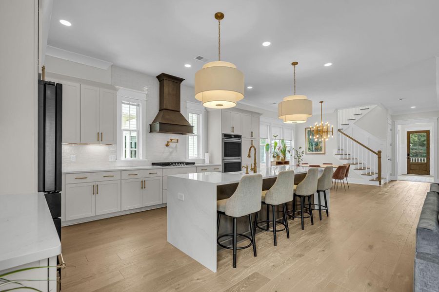 Furnished interior view inside a new home in Overlook at Copahee Sound, Awendaw (Image 9).