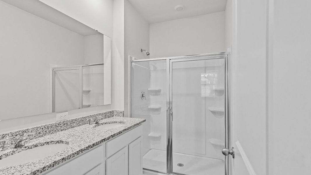 Furnished interior view inside a new home in Bellemeade Landing, Augusta (Image 11).