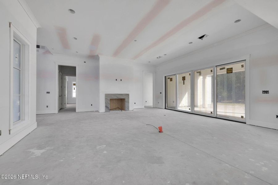 In-progress construction of a new home in , Ponte Vedra, FL (Image 12).