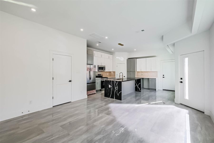 Furnished interior view inside a new home in , Houston (Image 7).