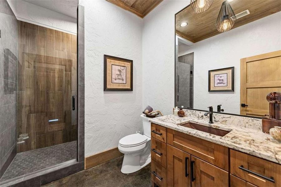 Furnished interior view inside a new home in , Epworth (Image 42).