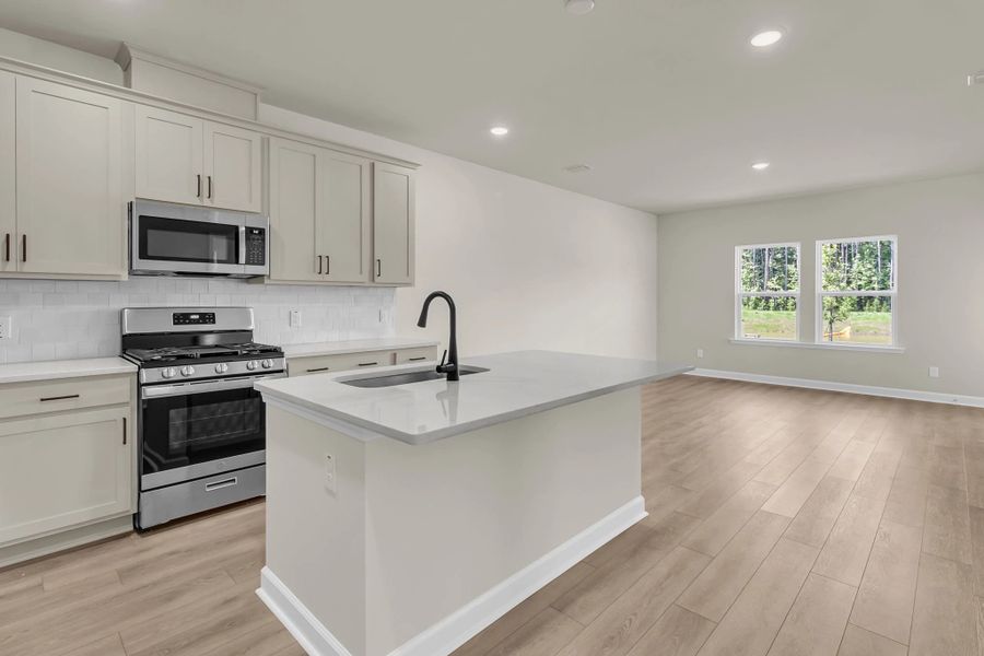 Furnished interior view inside a new home in Hammock Walk at Nexton, Summerville (Image 8).