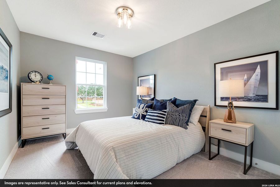Furnished interior view inside a new home in Swenson Heights, Seguin (Image 18).