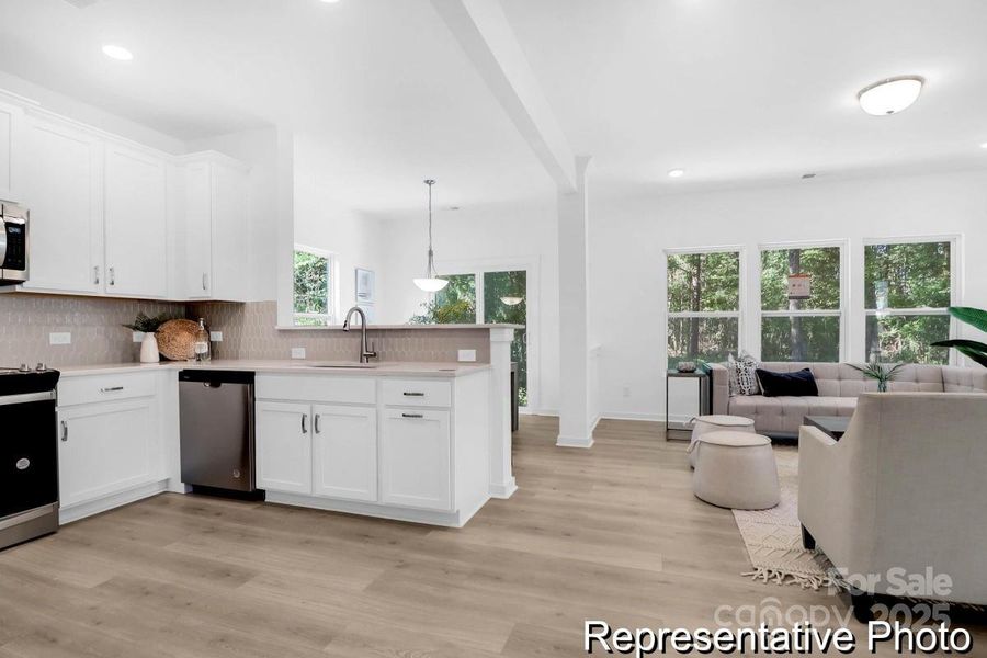 Furnished interior view inside a new home in Shay Crossing, Salisbury (Image 3).