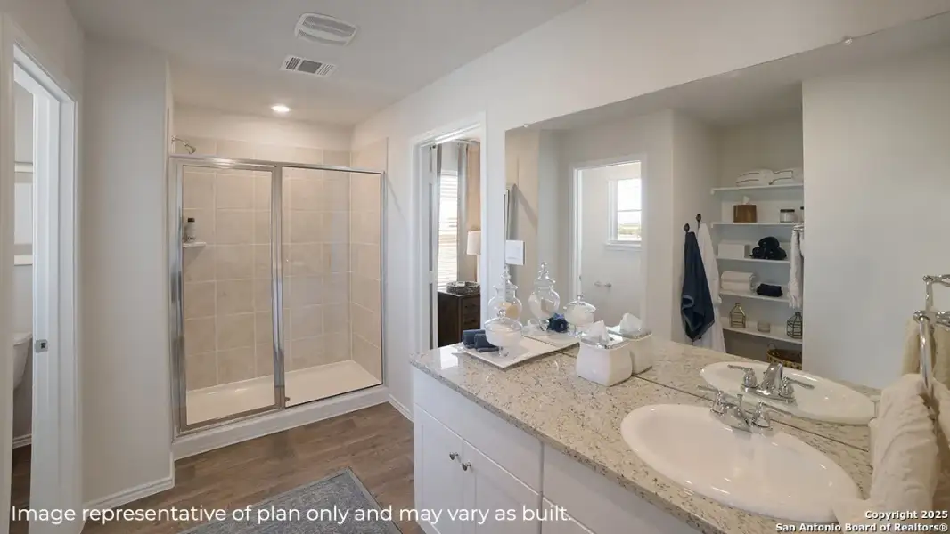 Furnished interior view inside a new home in , San Antonio (Image 19).