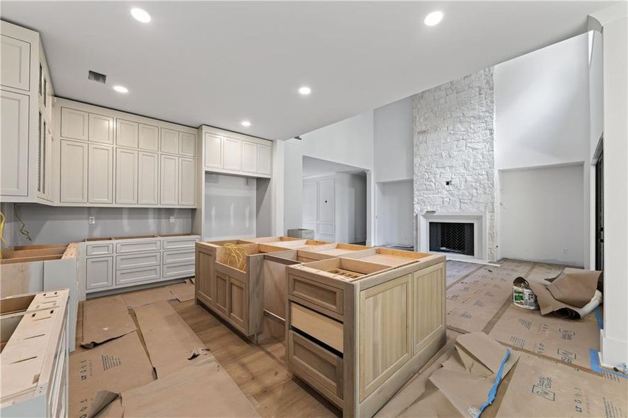 In-progress construction of a new home in , Canton, GA (Image 27).