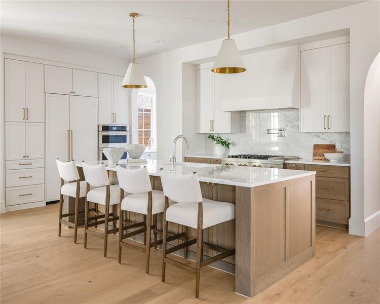 Furnished interior view inside a new home in , Dallas (Image 15).