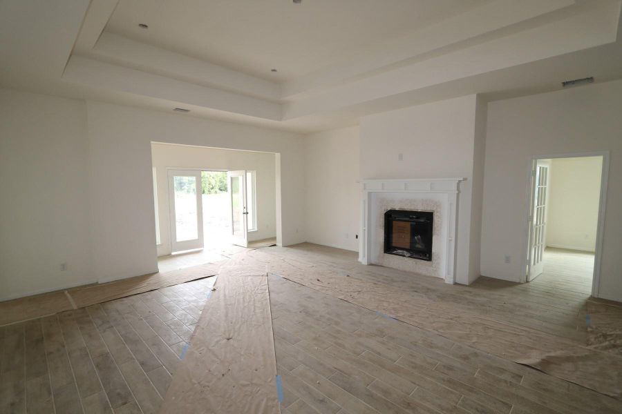 Great room - still under construction!