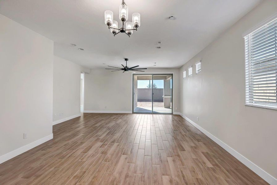 Spacious, unfurnished interior of a new home in Mesquite at North Creek, Queen Creek (Image 12). Spacious, unfurnished interior of a new home in Mesquite at North Creek, Queen Creek (Image 12).