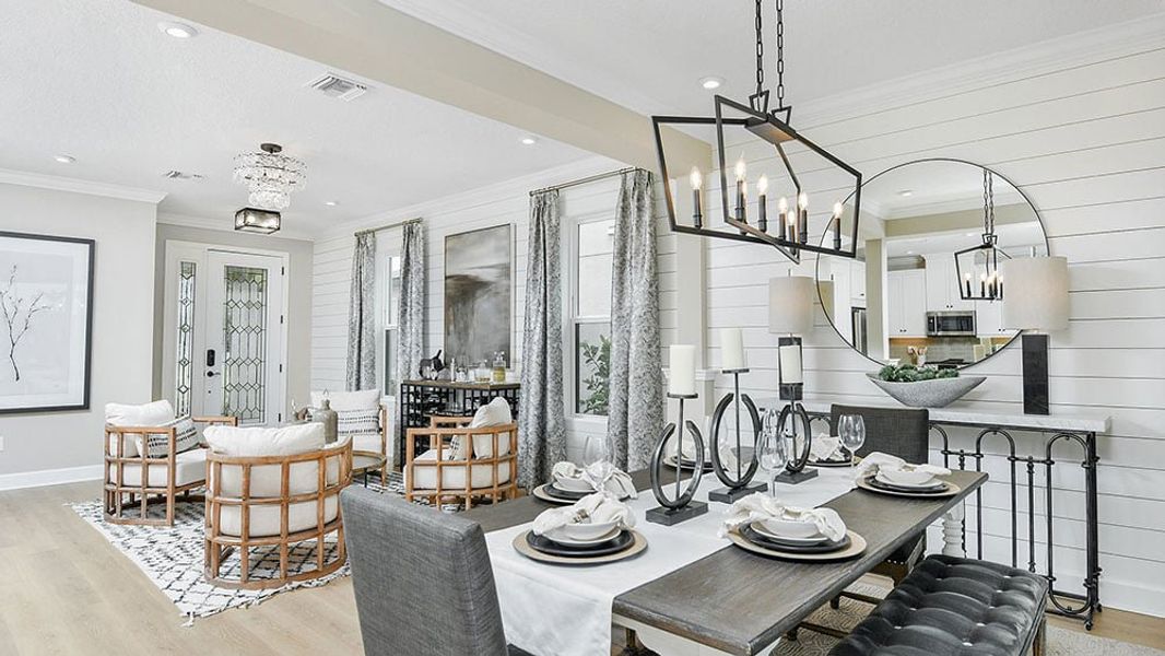 Furnished interior view inside a new home in Lochside, Mount Dora (Image 11).