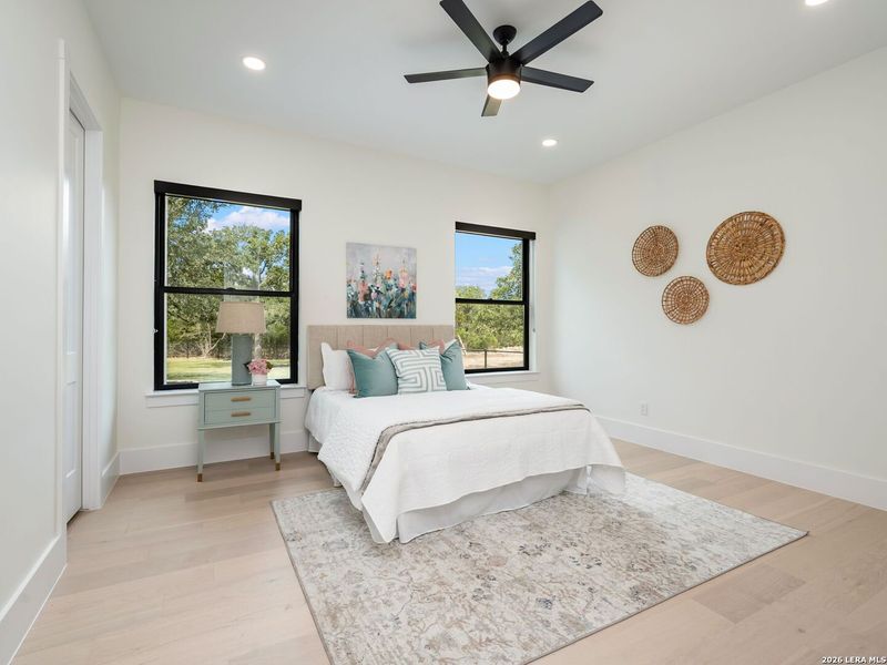 Furnished interior view inside a new home in , Fair Oaks Ranch (Image 53).