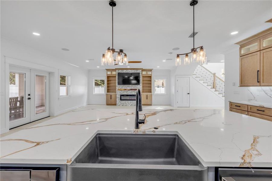 Furnished interior view inside a new home in , New Smyrna Beach (Image 18).