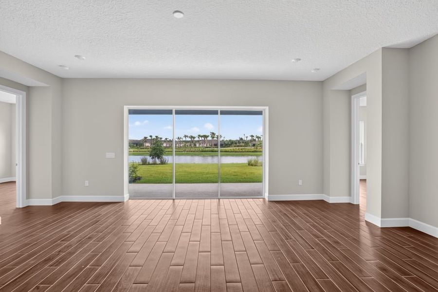 Spacious, unfurnished interior of a new home in Westview Community Group Page, Kissimmee (Image 5).