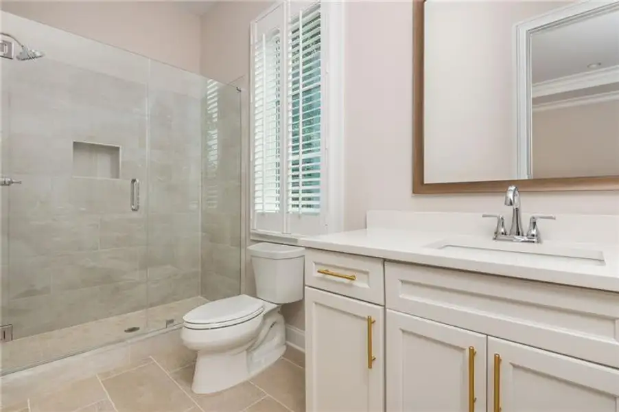 Furnished interior view inside a new home in , Brookhaven (Image 19).