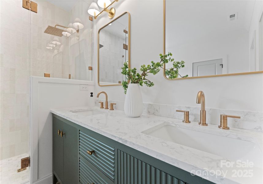 Furnished interior view inside a new home in , Charlotte (Image 10). Furnished interior view inside a new home in , Charlotte (Image 10).