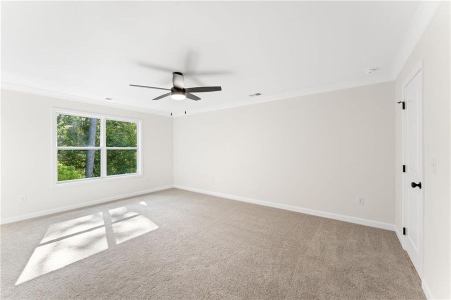 Spacious, unfurnished interior of a new home in River Walk Place, Lawrenceville (Image 15).