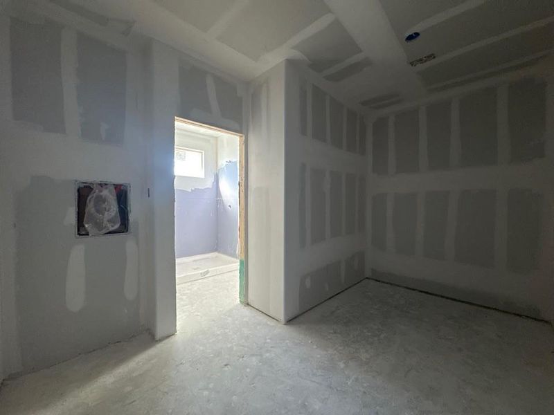 In-progress construction of a new home in Terra Escalante, Blue Ridge, TX (Image 14).